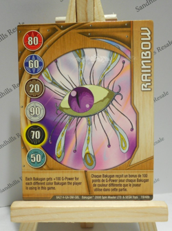 Bakugan Card - Rainbow (Tentaclear) - Copper Gate Card - BA214 - 19/48b - 2008 - Image 1