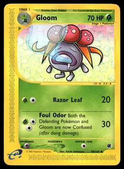 Pokemon TCG Gloom E-Card - Expedition #78 Stage 1/Uncommon - Image 1