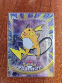 Raichu #26 Topps Chrome Pokemon Card - Image 1