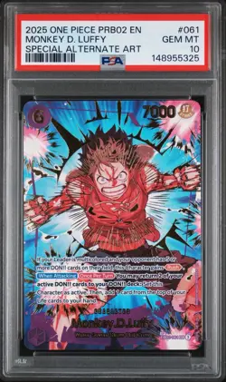 2025 ONE PIECE PRB02-PREMIUM BOOSTER -ONE PIECE CARD THE BEST- VOL.2 | PSA 10 - Image 1