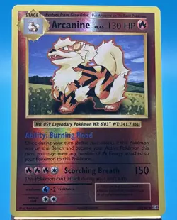 Arcanine 18/108 Reverse Holo XY Evolutions Pokemon Card NM - Image 1