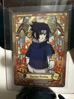 Sasuke Uchiha NARUTO NRSA01-SP-002L5 Naruto Kayou Card - ENGLISH - Heaven Scroll - Image 1