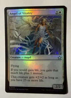 Angel of Vitality - FOIL - Foundations - MTG FDN - Image 1