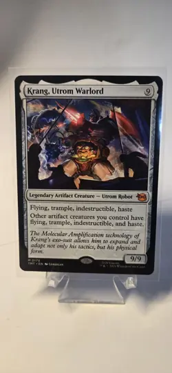 Krang, Utrom Warlord – TMNT Magic MTG – Mythic Rare – Universes Beyond – Near... - Image 1