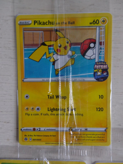 Pokemon Futsal On The Ball Promo Card Set 001 002 003 004 005 New/Sealed - Image 2