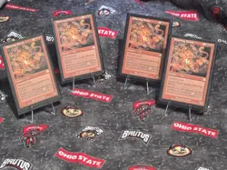 Playset x4 Blistering Firecat - Onslaught *NM* Near Mint MTG - Image 1