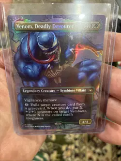Venom, Deadly Devourer (Borderless) Marvel's Spider-Man: Eternal-Legal Foil - Image 1