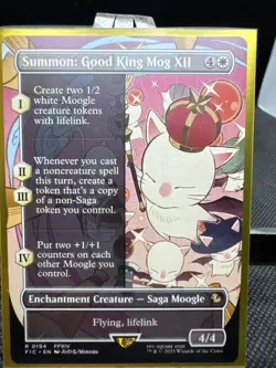 Summon: Good King Mog XII (Borderless) Commander: Final Fantasy Regular - Image 1