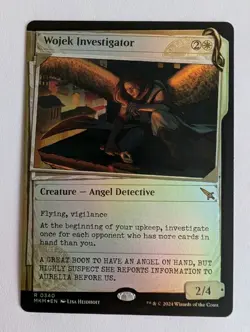 Wojek Investigator (Showcase) Murders at Karlov Manor Foil - MTG RARE - Image 1