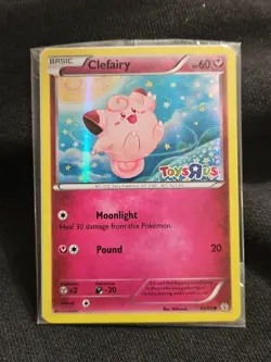 SEALED Clefairy Holo 2016 Pokemon Toys R Us Promo Card - Image 1