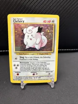 Pokemon TCG Base Set 5/102 Clefairy Holo - Image 1