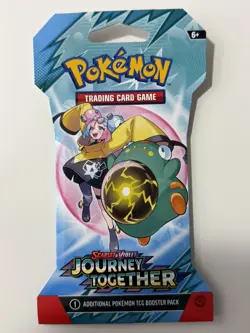 (HEAVY)🔥32.68g Pokemon TCG Journey Together Sleeved Booster Pack Factory Sealed - Image 2