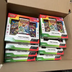 Pokemon TCG First Partner Illustration Collection Series 1 - Brand New Sealed x8 - Image 1