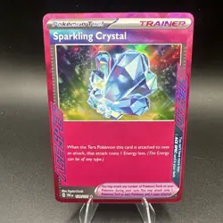 SPARKLING CRYSTAL 129/131 PRISMATIC EVOLUTIONS POKEMON (ACE SPEC, NM) - Image 1