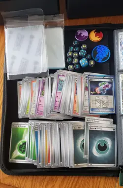 Pokemon Card Lot 400+ Cards & Accessories - Image 4