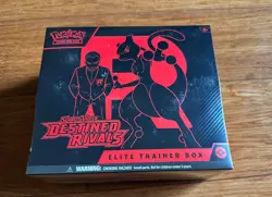 Pokemon TCG Destined Rivals ETB Elite Trainer Box (Rip In Seal -Read Desc) - Image 3