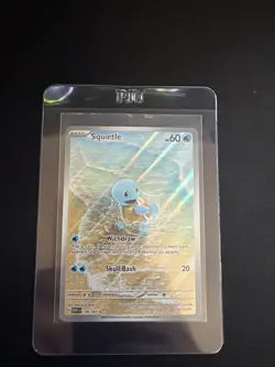 Squirtle 170/165 - Scarlet & Violet 151 - Illustration Rare IR - Pokemon - NM - Image 1