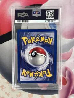 Pokemon TCG Aerodactyl Fossil 1st Edition Holo Prerelease Rare PSA 8 - Image 2