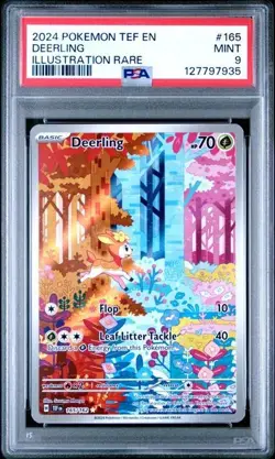 Pokemon TCG SEQUENTIAL Deerling & Sawsbuck 165 166 Temporal Forces PSA 9 - Image 3