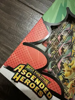 Pokemon Ascended Heroes: Mega Lucario Premium Poster Collection - Damaged Box 📦 - Image 5