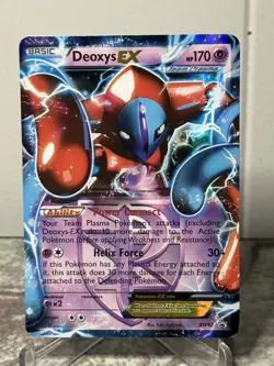 Deoxys EX (Team Plasma) Promo Black and White Promos BW82 LP Pokemon - Image 1