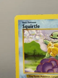 Pokemon 1999 base set Shadowless Squirtle #63 MP/LP - Image 2