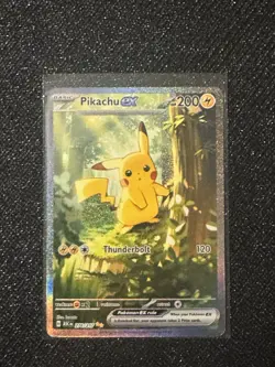 Pokemon Pikachu ex Special Illustration Rare ME: Ascended Heroes 276/217 - Image 3