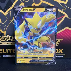 Pokemon - Zeraora V 053/159 - Crown Zenith Holo Ultra Rare - Image 1