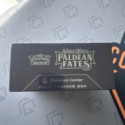 Paldean Fates Pokemon Center ETB Elite Trainer Box Factory Sealed *Tear* - Image 3