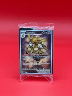 Pokemon TCG Alakazam 009 Me: Mega Evolution Promo Holo Sealed - Image 1