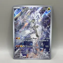 Pokemon TCG Journey Together N’s Reshiram #167/159 Illustration Rare NM - Image 1