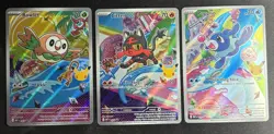 Pokemon TCG First Partner Illustration Collection Series 1: Gen 7 Starters - Image 1