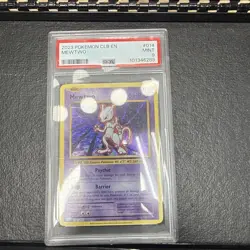 2023 POKEMON CLB EN #014 MEWTWO PSA 9 - Image 1