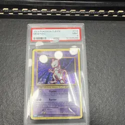 2023 POKEMON CLB EN #014 MEWTWO PSA 9 - Image 2