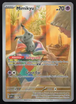 Mimikyu 075 Holo SVP Scarlet & Violet Promo Pokemon - NM - Image 1