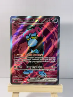 Pokemon TCG Munkidori EX 083/064 Shrouded Fable Full Art Ultra Rare - Image 1
