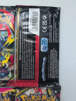 Lot Of (4) Pokemon Phantasmal Flames & Mega Evolution Booster Packs - Image 5