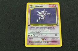 Pokemon Fossil 1st Edition 6/62 Holo Haunter NM - Mint - Image 1