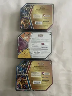 POKEMON LEGANDS OF GALAR TIN SET FEATURING ZACIAN V AND ZAMAZENTA V + BONUS TIN! - Image 2