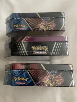 POKEMON LEGANDS OF GALAR TIN SET FEATURING ZACIAN V AND ZAMAZENTA V + BONUS TIN! - Image 3