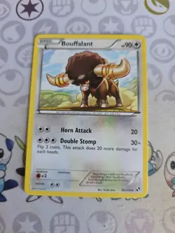 Bouffalant 90/114 Pokemon Black and White Base - Image 1