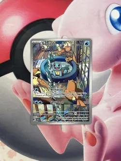 Pokemon TCG Squirtle 148/142 SV07 Stellar Crown Illustration Rare NM - Image 1