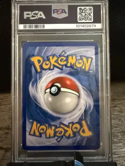 Pokemon Mew Pop Series 5 Holo Rare #3 PSA 5 CORRECTED BACK HOLO BLEED SWIRL - Image 3