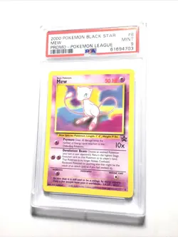 MEW - 8 - Black Star Promo - Pokemon Card - PSA 9 ID:61694703 - Image 1