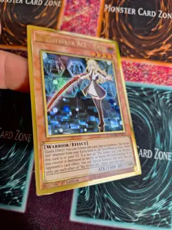 Yu-Gi-Oh! Sky Striker Ace - Raye MGED-EN017 Premium Gold Rare 1st Edition NM b2/ - Image 2