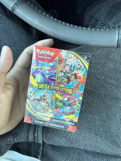Pokemon Mega Evolution Booster Box : Includes 6 Packs, Mint Condition And Sealed - Image 1