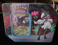 Pokemon Scarlet & Violet TCG -Paldea Partners Tin Meowscarada Ex -Factory Sealed - Image 1