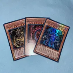 Yu-Gi-Oh - Uria, Hamon And Raviel - Ultra Rare Limited Edition LC02 - Image 1