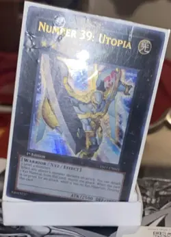 Yu-Gi-Oh! TCG Number 39: Utopia YS11-EN041 UR 1st Edition - Image 1