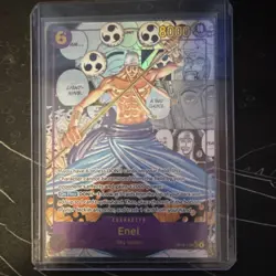 One Piece TCG Enel OP15-118 (Manga) Adventure on KAMI’s Island ENGLISH Card - Image 1